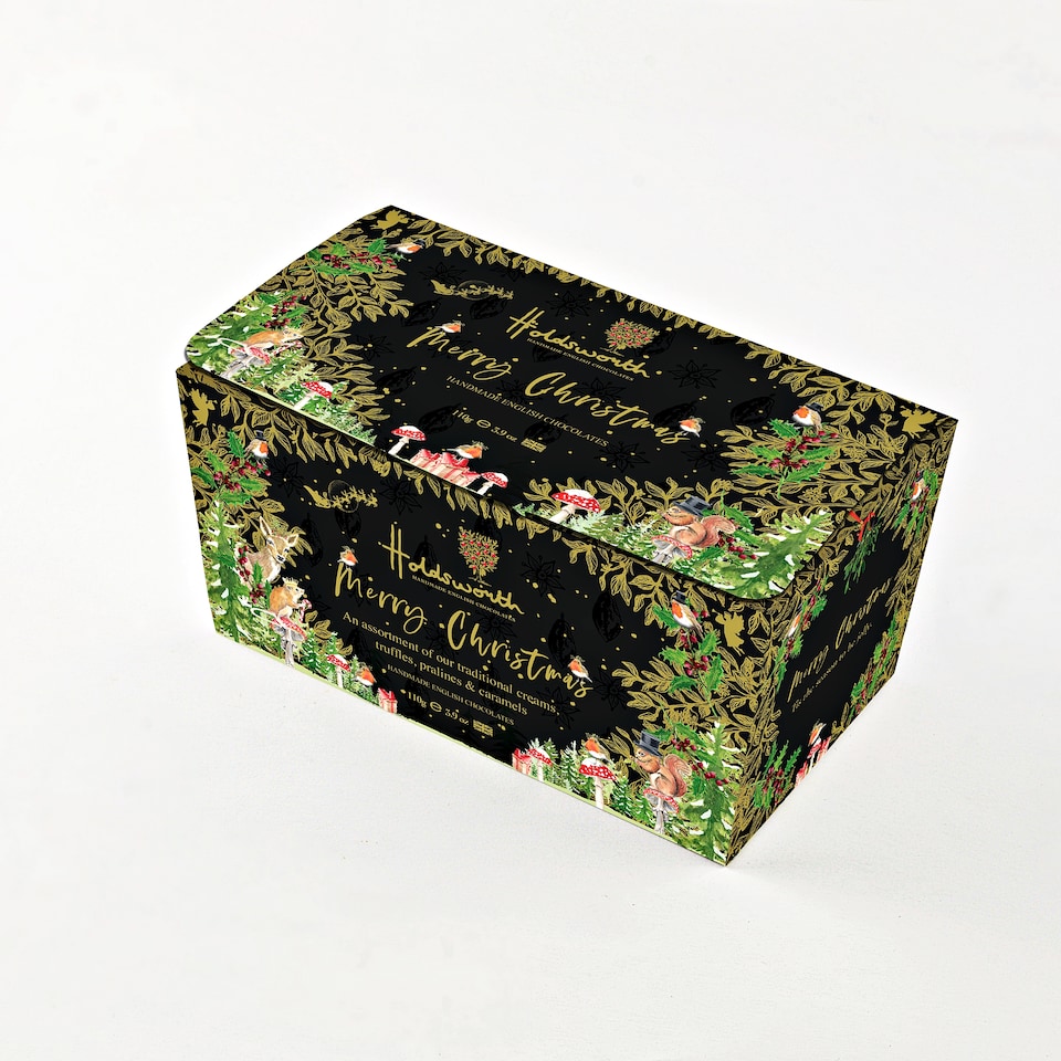 image 1 of Holdsworth Chocolates Christmas Assorted Ballotin 110g