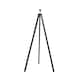image 1 of ValueLights Modern Black Wood Tripod Floor Lamp Base | Black