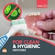 image 7 of SOL 2pk Denture Toothbrush, UK Retainer Brush for Cleaning False Teeth