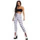 image 3 of Fever Womens/Ladies Aliens Leggings - White - M M