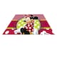 image 2 of Disney Plastic Minnie Mouse Party Table Cover - Red/Green/White - One Size