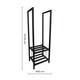 image 4 of Tall Square Shelved Log Storage | Multi