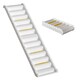 image 1 of Living and Home Folding Portable Dog Pet Stairs Ramp White