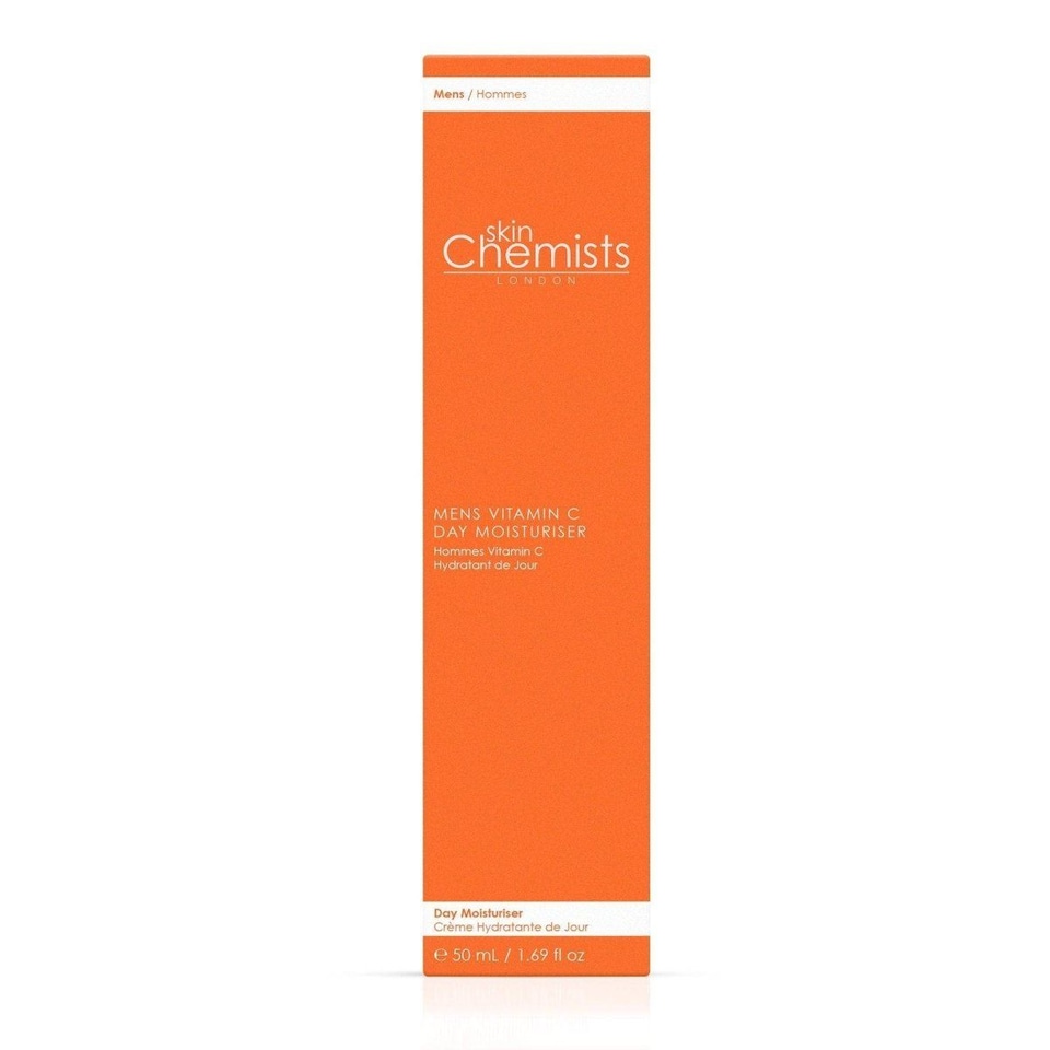 image 1 of skinChemists Men's Anti-Ageing Vitamin C Day Moisturiser 50ml for Brightening and Radiance