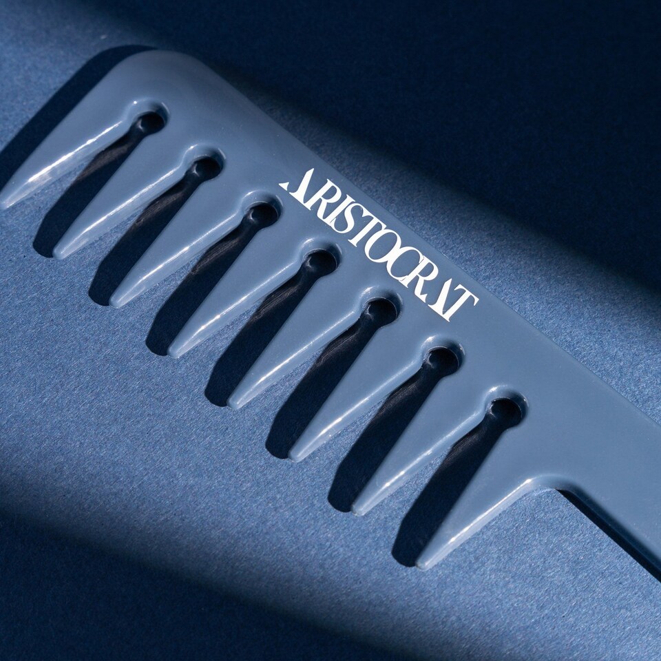 image 1 of Aristocrat Wide Tooth Styling Comb | Blue
