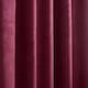 image 3 of Fusion Galaxy Pencil Pleat Curtains Wine