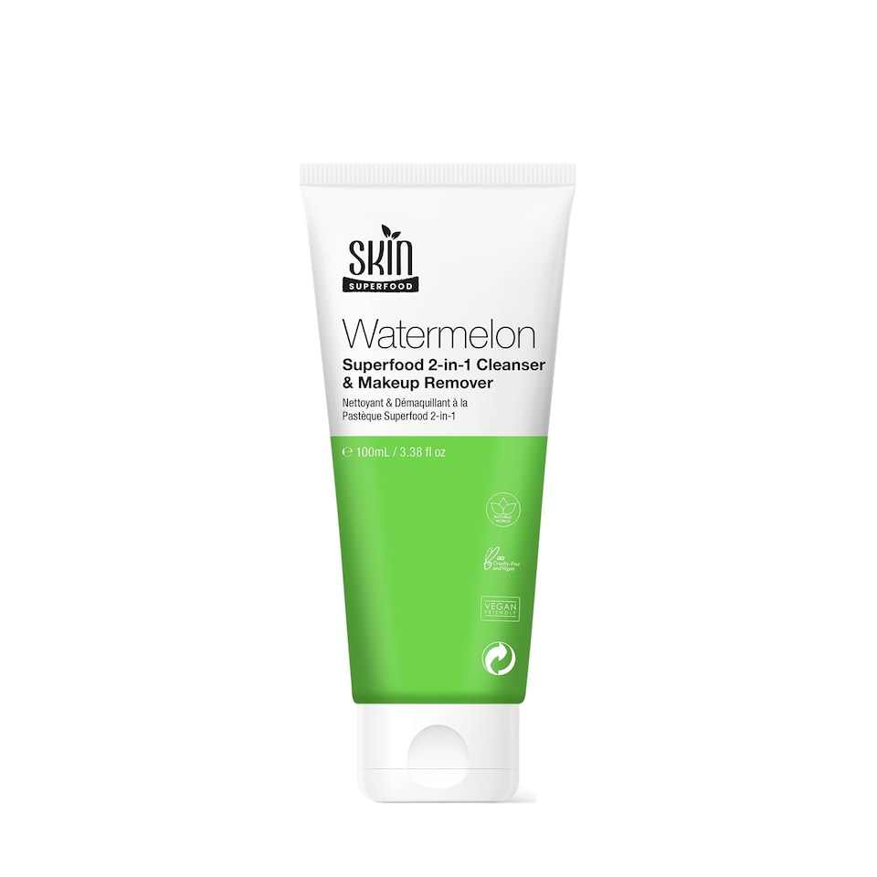 image 1 of Skin Superfood Watermelon Superfood 2-in-1 Cleanser & Makeup Remover 100ml