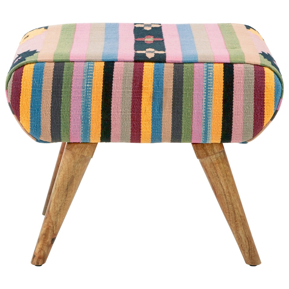 image 1 of Interiors by Premier Cefena Multicolour Footstool