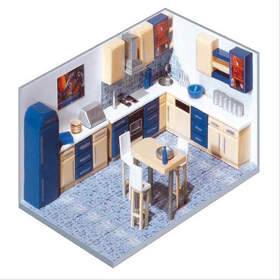 image 1 of GM Structures Fordhampton Building Interiors Kit