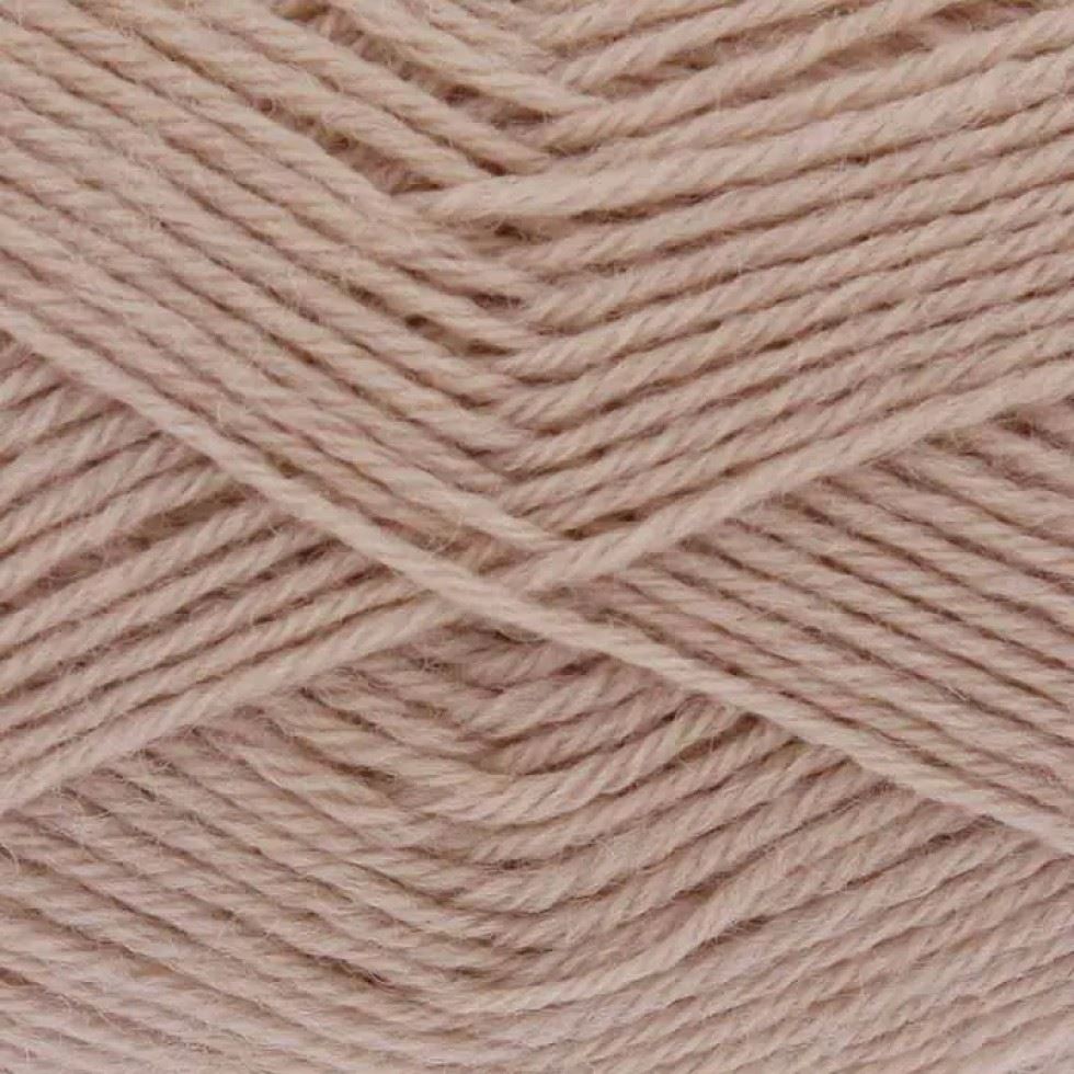 King Cole Beige Merino Blend 4 Ply Yarn Cone For Crochet, Knitting - per 500 gram ball