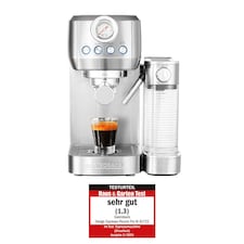 Gastroback Design Espresso Piccolo Pro M, Integrated Automatic Milk Frother, Espresso Cappuccino and Latte Macchiato, Suitable for E.S.E. pads - 62722