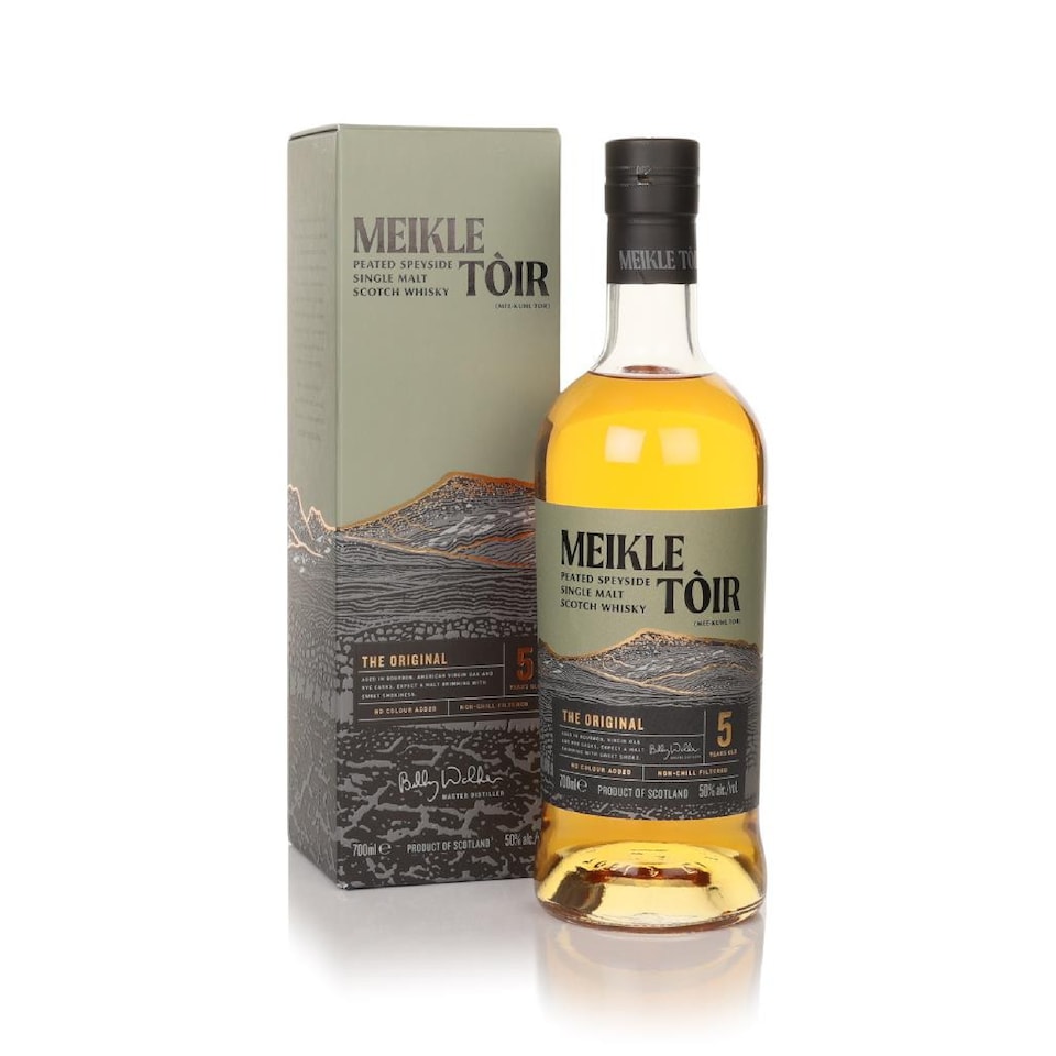 image 1 of GlenAllachie - Meikle Toir - The Original Peated Single Malt Scotch 5 year old Whisky | Multi | Peated Speyside Single Malt | 1