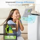 image 4 of HOMCOM 12,000 BTU Portable Air Conditioner Unit with Remote, 24H Timer, 35m²