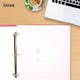 image 3 of ARPAN Extra-Large 3-Ring Binder Self Adhesive Photo Album – 20 Sheets / 40 Sides – Sticky Page Scrapbook Memory Album for Photos, Keepsakes & Special Occasions