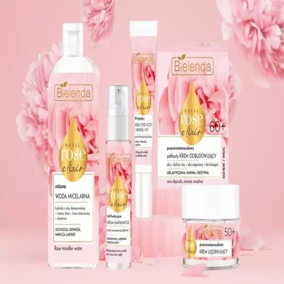 image 1 of Bielenda Royal Rose Elixir Lifting Anti-Wrinkle Face Cream 50+ 50ml
