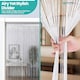 image 7 of Polyester Glitter Beaded String Curtain Panel - 200x100cm