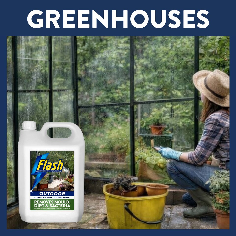image 1 of Flash Outdoor Disinfectant & Cleaner 5L