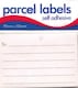 image 4 of Parcel Labels Self Adhesive - Pack of 12 Labels