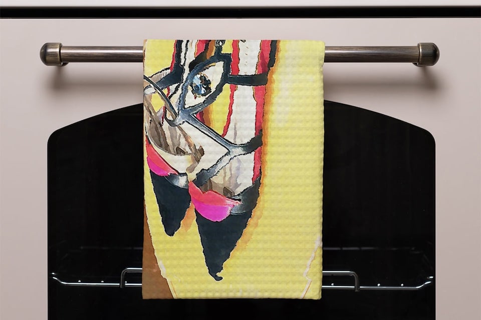 image 1 of Pionty Shoes (Kitchen Towel)