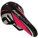 image 1 of AWE Unisex-Youth Junior MTB Pink/Black/Silver Bike Seat/Saddle With Steel Rails