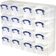 image 2 of Really Useful Box Plastic Storage Organiser 0.3 Litre Pack Of 16 - Color: Clear