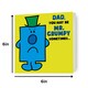 image 2 of Mr Men & Little Miss 'Mr Grumpy' Father's Day Card