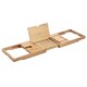 image 1 of Showerdrape Brooklyn Extendable Bamboo Bath Tray