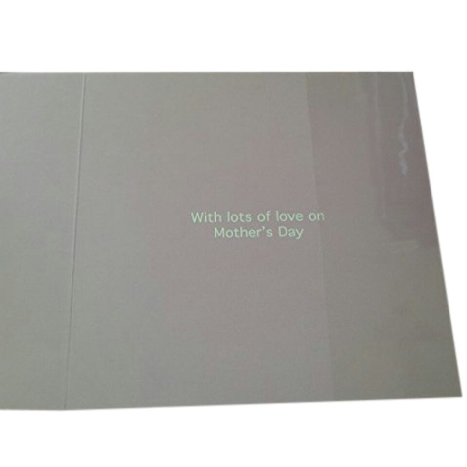 image 1 of 3D Holographic - Especially For You Mum - Mother's Day Greetings Card
