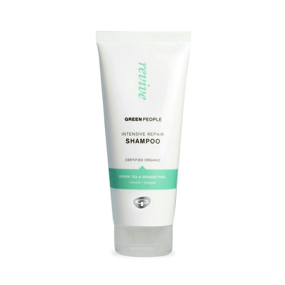 image 1 of Green People Intensive Repair Shampoo - For Coloured, Damaged Hair - Silicone & SLS Free, Natural, Organic & Vegan, 200ml