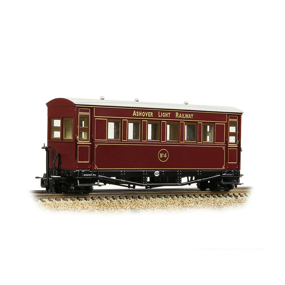 Bachmann Gloucester Bogie Coach Ashover LR Crimson No.4