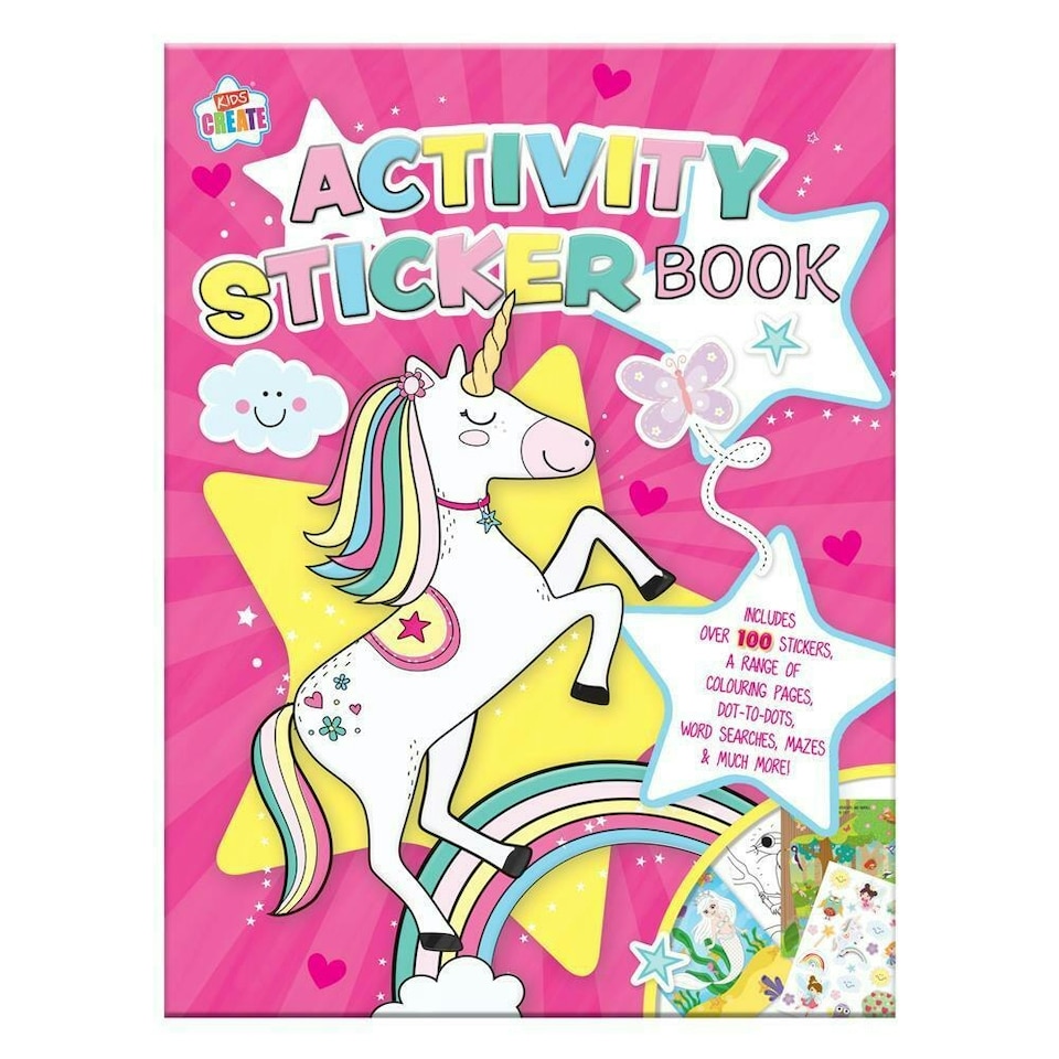 image 1 of Unicorn Activity Sticker Book
