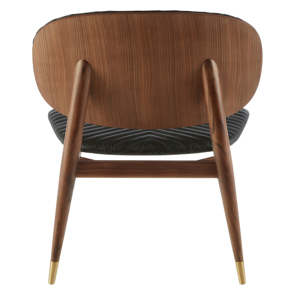 image 1 of Interiors By Premier Upholstered Dining Chair, Durable Dining Chair For Breakfast, Practical Leather Chair For Dining Room Black