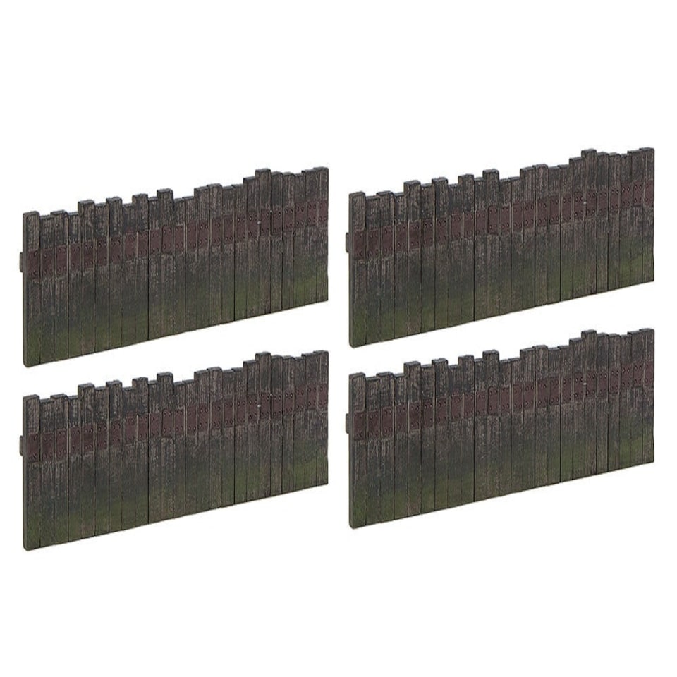 Graham Farish Scenecraft Sleeper Built Fencing 4pcs (Pre-Built)