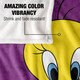 image 3 of Looney Tunes Character Collage Tweety Blanket - Multicoloured - One Size