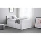image 3 of Premier Crisp Pure White Day Bed Single 3ft (90cm) + Pull Out Bed (Guest Bed)