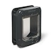 image 3 of Cat Mate Microchip Cat Flap with Manual Lock Grey (360) | Grey