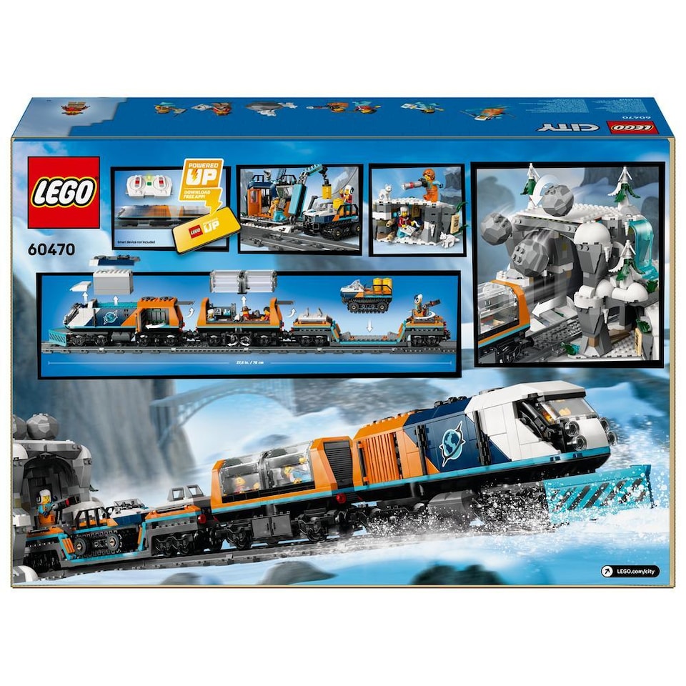 image 1 of Lego City 60470 Explorer Train 1517 Piece Set