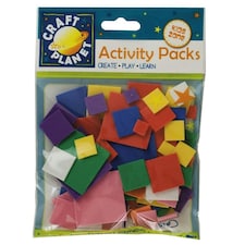 Crafty Foam (75pcs) - Squares
