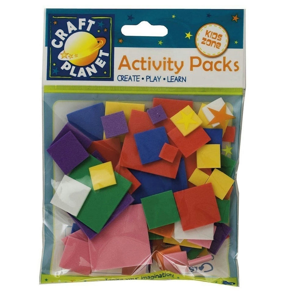 Crafty Foam (75pcs) - Squares