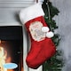 image 3 of Personalised Me to You Reindeer Luxury Red Stocking