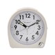 image 1 of Hometime Round Alarm Clock Light, Snooze, Sweep - White White