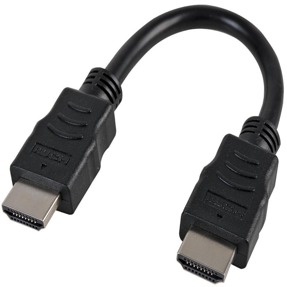 PRO SIGNAL - High Speed 4K UHD HDMI Lead, Male to Male, 0.5m Black