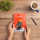 image 3 of 2026 - 2027 Academic Diary A5 Week to View - Spiral Bound Mid Year Planner Aug 2026 to Jul 2027 - Hardback | Red | Duck