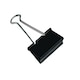 image 2 of Q-Connect Foldback Clip 19mm Black (Pack of 10) KF01282
