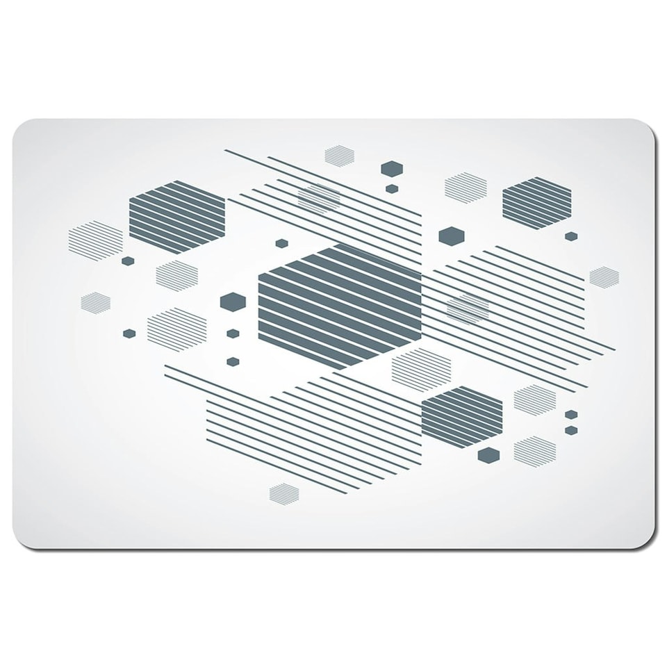 image 1 of Geometric graphic 1600s (Placemat & Coaster Set)