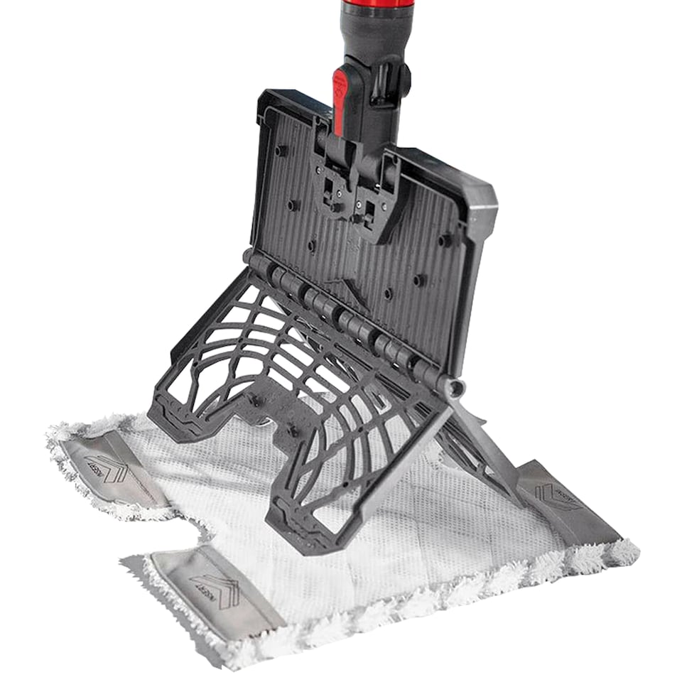 image 1 of SPARES2GO Cover Pads for SHARK Steam Cleaner Mop Dirt Grip S6001 S6003 Klik n' Flip x 2