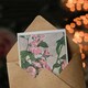 image 3 of Hannah Borger Overbeck Art Card Prairie Rose Flowers
