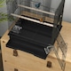 image 8 of PawHut 59cm Large Bird Cage with Perches, Food Bowls, Swing, Black