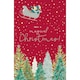 image 1 of Boofle On Sleigh Open Christmas Card