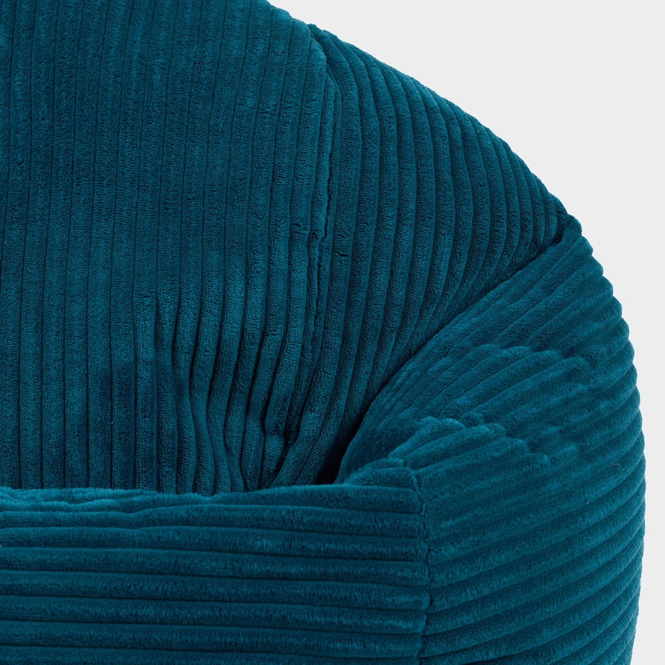image 1 of Kids High Rest Beanbag Corduroy Teal | Green | Teal | 1